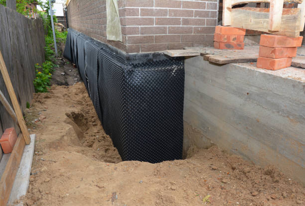 Happy homeowners after waterproofing job in Morganza
